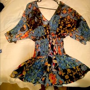 Zara floral romper